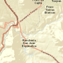 El Nuevo Poblado Street Map