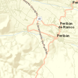 Gildardo Magaña (Los Ángeles) Street Map