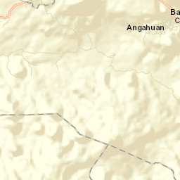 Angahuán Street Map