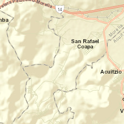 Tirípetio Street Map