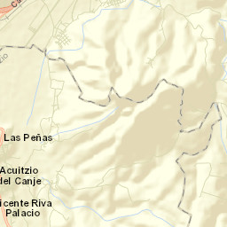 Acuítzio del Canje Street Map
