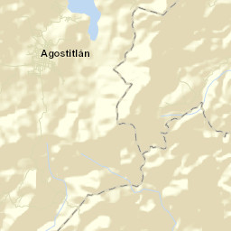 Agostitlán Street Map