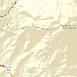 Rincón de Curungueo Street Map