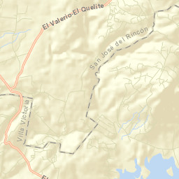 El Potrero de San Diego Street Map