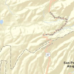 Jiquipilco Street Map