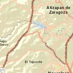 Naucalpan de Juárez Street Map