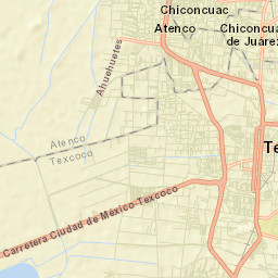 San Salvador Atenco Street Map