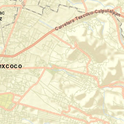 San Joaquín Coapango Street Map