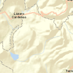 Lázaro Cárdenas Street Map