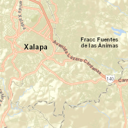 El Castillo Street Map