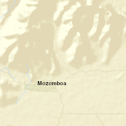Mozomboa Street Map