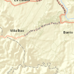 La Canela Street Map