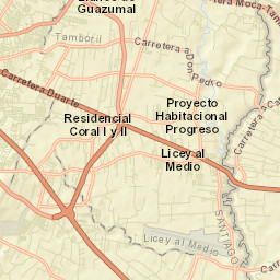 Licey al Medio Street Map