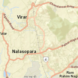Virar Street Map