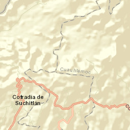 Cofradía de Suchitlán Street Map