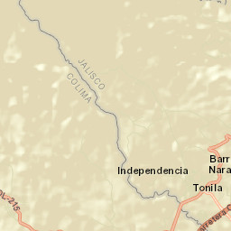 Cofradía Street Map