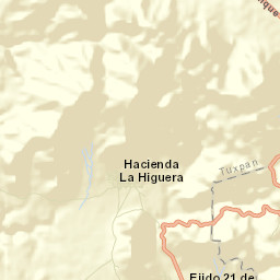 La Higuera Street Map