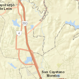 Santa Juana Centro Street Map