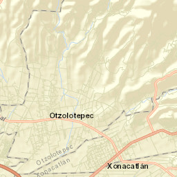 Santa María Zolotepec Street Map