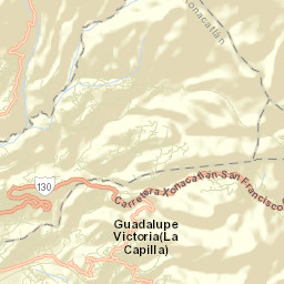 Santa Cruz Huitzizilapan Street Map