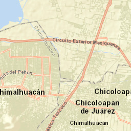 Montecillo Street Map
