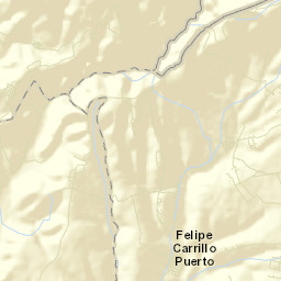 Felipe Carrillo Puerto Street Map