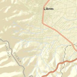 Libres Street Map