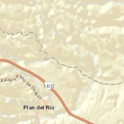 Plan del Río Street Map