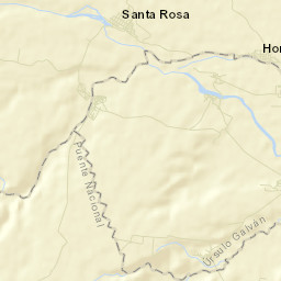 Hornitos Street Map