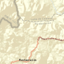 Restauración Street Map