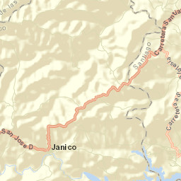 Sabana Iglesia Street Map