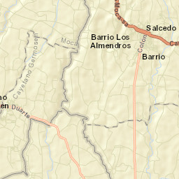 Cayetano Germosén Street Map
