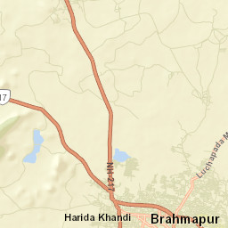 Brahmapur Street Map