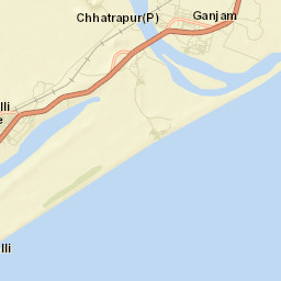 Ganjam Street Map
