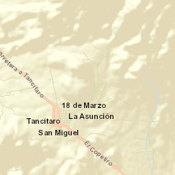Tancítaro Street Map