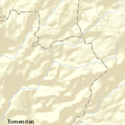 Tomendán Street Map