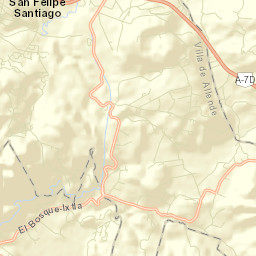 San Felipe Santiago Street Map