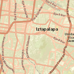 Colonia Nativitas Street Map