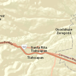 San Juan Cuauhtémoc Street Map