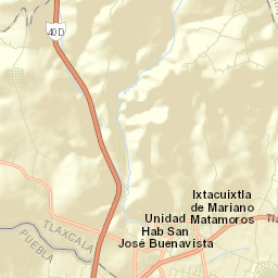 Villa Mariano Matamoros Street Map