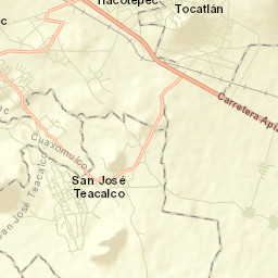 Tocatlán Street Map