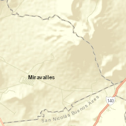 Miravalles Street Map