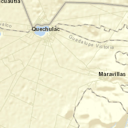 Quechulac Street Map