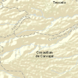 Cosautlán de Carvajal Street Map