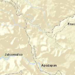 Jalcomulco Street Map