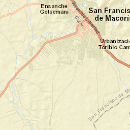 San Francisco de Macorís Street Map
