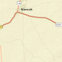Manwath Street Map