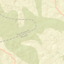 Bastar Street Map