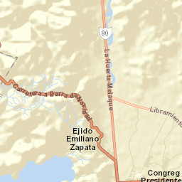 Jaluco Street Map