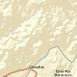 Cihuatlán Jalisco Street Map